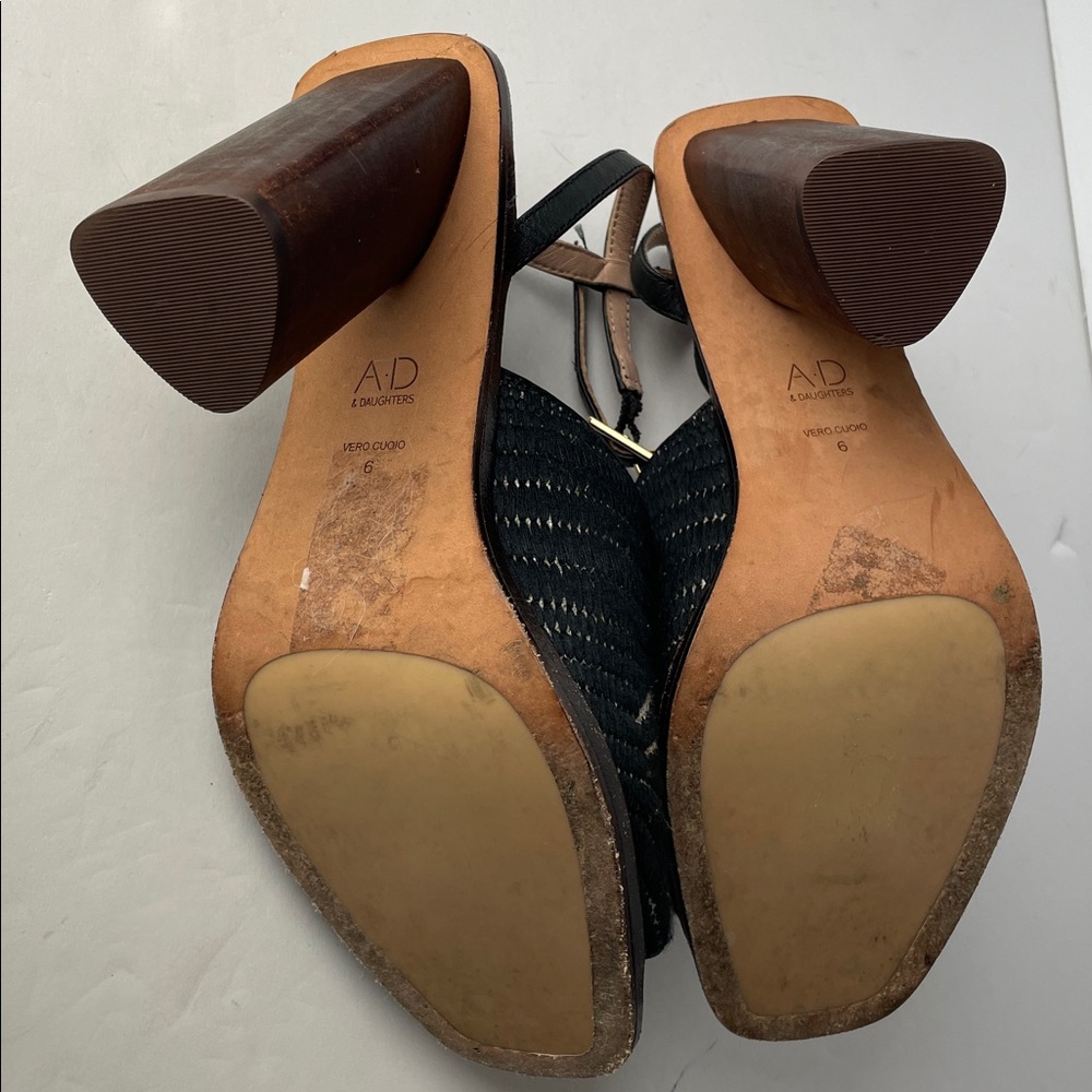 AD & Daughters Anthropology Haddix Heels 6 - Picture 8 of 8